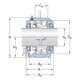 SNL 3160 TURA VKE | Корпус подшипника