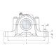 SNL 524-620 VKE | Корпус подшипника