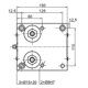 KGB52.2L VKE | 52 type  Roller support (left hand version)