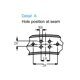 NSR35M225 VKE | NSR 35 Arc guide