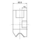 KSA35 VKE | Size 35 Wiper&lubrication unit for V bars