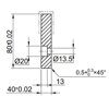 KGT90101 VKE | 90 type  Guideway flat rail