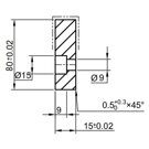 KGT40102 VKE | 40 Guid Guideway flat rail