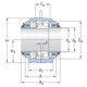 SNL 40/530 GF VKE | Корпус подшипника