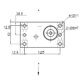 KGB52.3R VKE | 52 type  Roller support (right hand version)