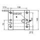 KGB90.1L VKE | 90 type  Roller support (left hand version)