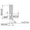 KGT72101 VKE | 72 type  Guideway flat rail