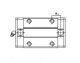 EGH30SA HIWIN | Шариковая направляющая