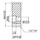 KGK901019 VKE | 90 Guid Guideway flat rail rack