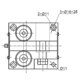 KGB52.3R VKE | 52 type  Roller support (right hand version)