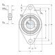 FYTJ 35 TF VKE | Овальный фланцевый шарикоподшипниковый узел