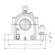 SONL 228-528 VKE | Корпус подшипника